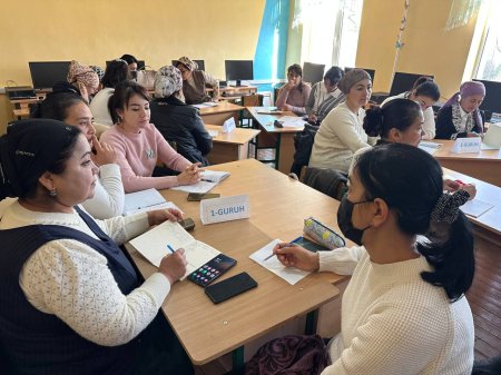 "Kasbiy rivojlantirish kuni" tadbirlari bo'lib o'tmoqda