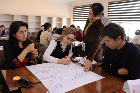 Master-trenerlar uchun oʻquv treninglari bo'lib o'tmoqda